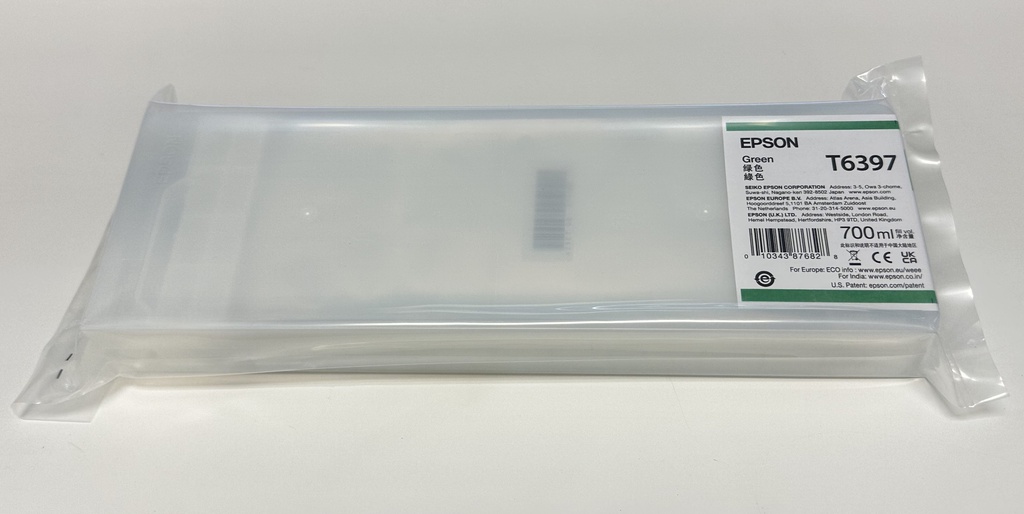 EPSON SP AQ GREEN CARTRIDGE 700ML