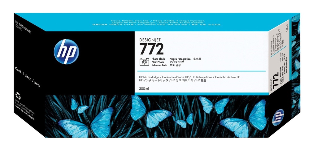 HP 772 DESIGNJET INK - PHOTO BLACK