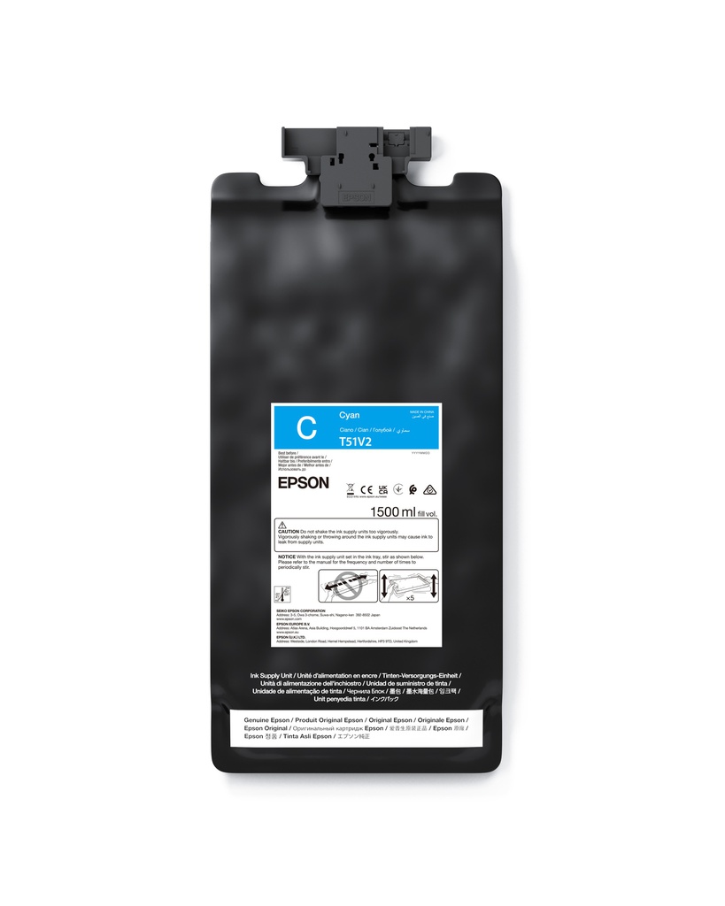 EPSON SCS8160/9160 1.5L CYAN INK