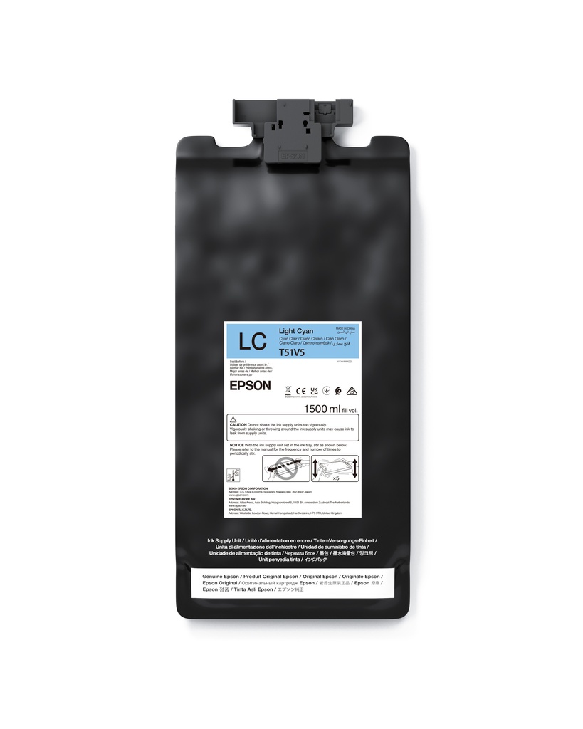 EPSON SCS8160/9160 1.5L INK L/CYAN INK