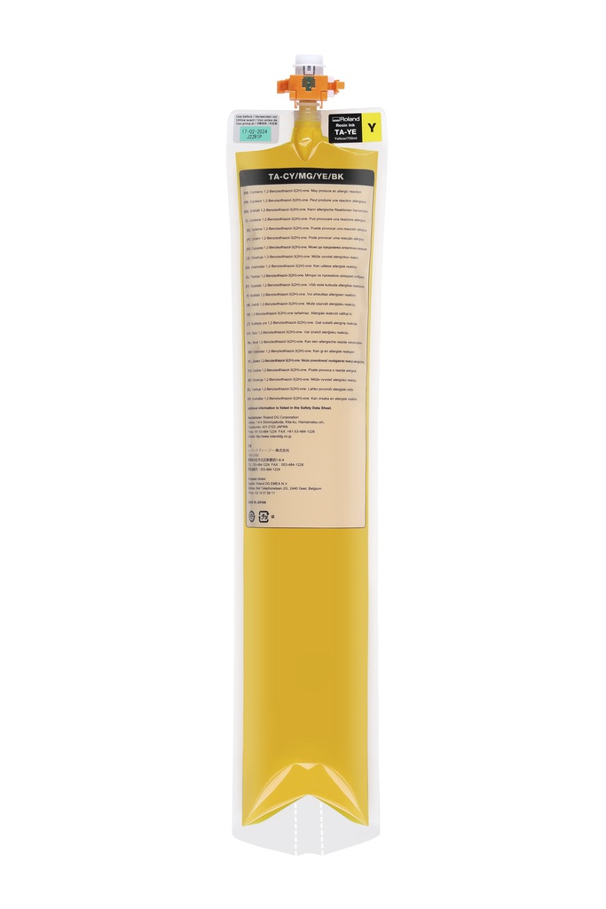ROLAND TA2 LATEX 750ML INK YELLOW