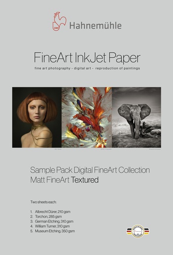 [SAMPFAMATTTEXT] HAHNEMUHLE MATT TEXT SAMPLE A4 PACK