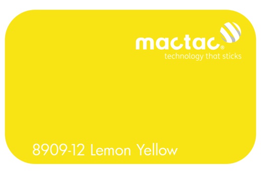 [MAC8909-12M-610] MACTAC LEMON YELLOW 610 X 1