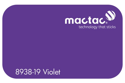 [MAC8938-19M-610] MACTAC MATT VIOLET 610 X 1