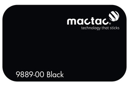 [MAC9889-00M-1230] MACTAC GLOSS BLACK 1230 X 1