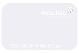 [MAC9829-00BF-M-1230] MACTAC BF PRO GLOSS WHITE 1230 X 1