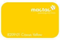 [MAC8209-01M-610] MACTAC CROCUS YELLOW 610 X 1