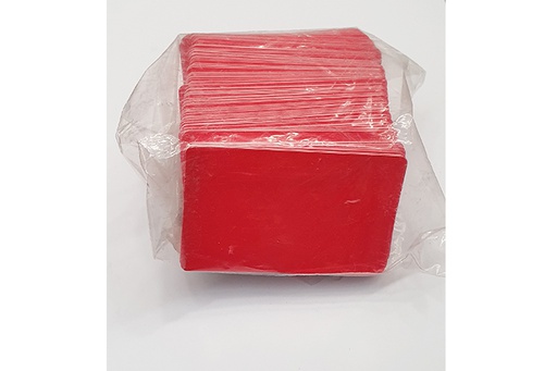 [AEC30MILRED] CARDS 30MIL CR80 RED