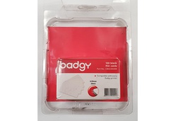 [AEBC20MILWH100] BADGYCARD 20MIL 0.5MM WHITE 100PKT