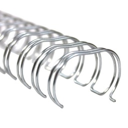[AWSL3.1PC6.4SV100] WIRE 3:1P/CUT 6.4MM 1/4 SILVER 100S