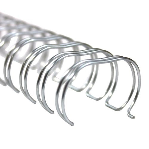 [AWSL3.1PC6.4SV100] WIRE 3:1P/CUT 6.4MM 1/4 SILVER 100S
