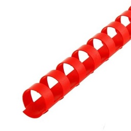 [AP20BC8.0RD100] PLAS BCOIL 20 RING 8.0MM RED