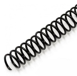[APSC18.0BK100] PLAS SPIRAL COIL 18.0MM BLACK 100S