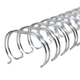 [AWSL2.1PC19.0SV50] WIRE 2:1P/CUT 19.0MM 3/4 SILVER 50S