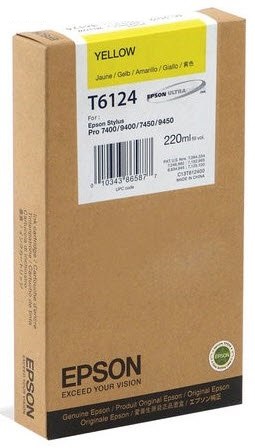 [T612400] EPSON 74/94 220ML INK YELLOW