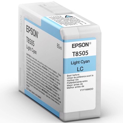 [T850500] EPSON P800 INK LIGHT CYAN 80ML