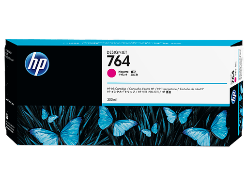[C1Q14A] HP 764 300ML INK MAGENTA