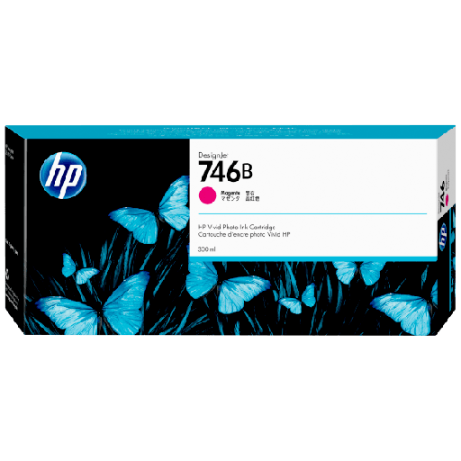 [3WX37A] HP 746B 300ML MAGENTA INK