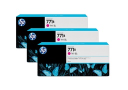 [B6Y25A] HP 771B  MAGENTA INK CARTRI 3PK