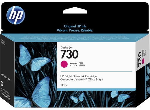 [P2V63A] HP 730 130ML INK MAGENTA