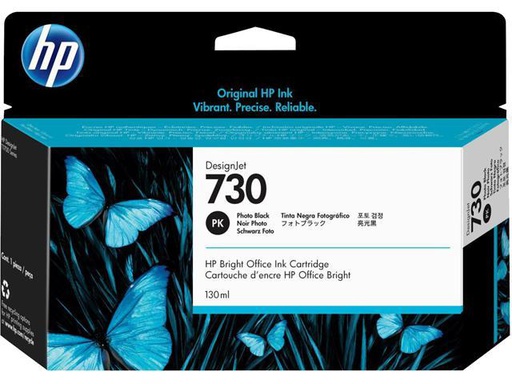 [3ED43A] HP 730B 130ML INK PHOTO BLACK