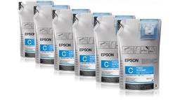[T741200] EPSON U/C DS CYAN INK 6 X 1L