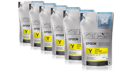 [T741400] EPSON U/C DS YELLOW INK 6 X 1L