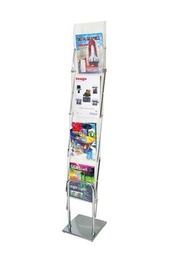 [DBS-RIGIDSINGLE] BROCHURE STAND - RIGID - SINGLE