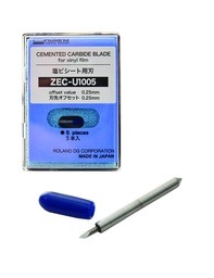 [ZECU1005] ROLAND STD CARBIDE TIP BLADE (PKT5)