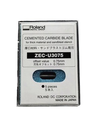 [ZECU3075] ROLAND SAND BLAST C/B BLADE 75MM (PKT5)