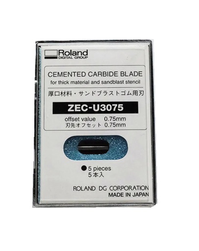 [ZECU3075] ROLAND SAND BLAST C/B BLADE 75MM (PKT5)