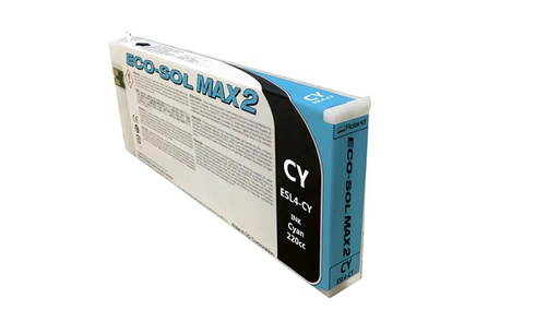 [ESL4CY] ROLAND 220ML ECOSOL MAX2 INK CYAN