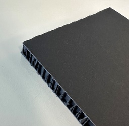 [RGHCCOREALLBLK-10-2440] HONEYCOMB BD 10MM ALL BLACK 1220X2440