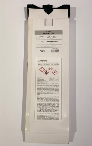 [EUV5P7GL] ROLAND MO 750ML INK CLEAR GLOSS