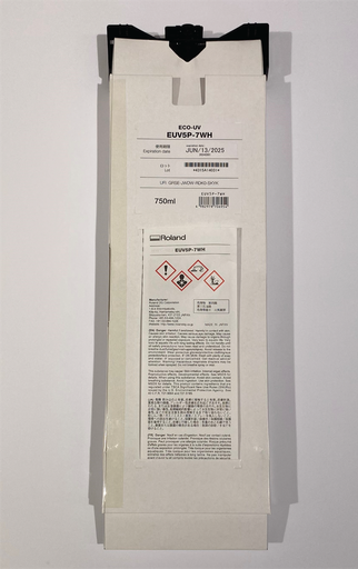[EUV5P7WH] ROLAND MO 750ML INK WHITE