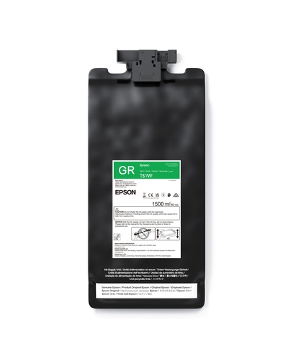 [T51VF92] EPSON SCS8160/9160 1.5L INK GREEN INK