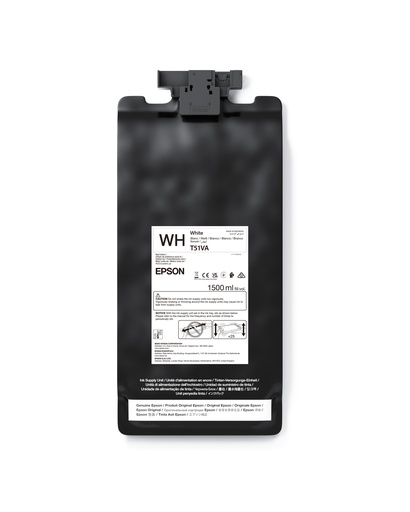 [T51VA92] EPSON SCS8160/9160 1.5L INK WHITE INK