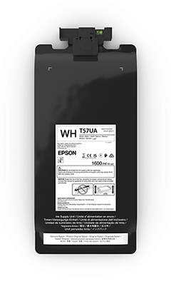 [T57UA00] EPSON G6060 WHITE INK 1.6L